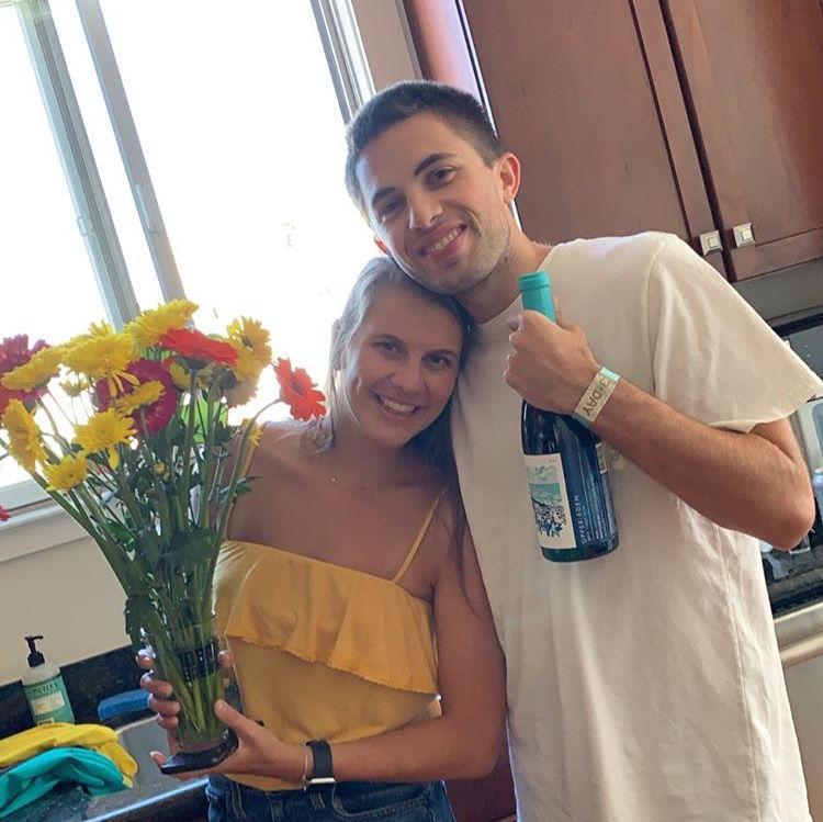 One of our first pics together - S/O Phoebe for making us take it!