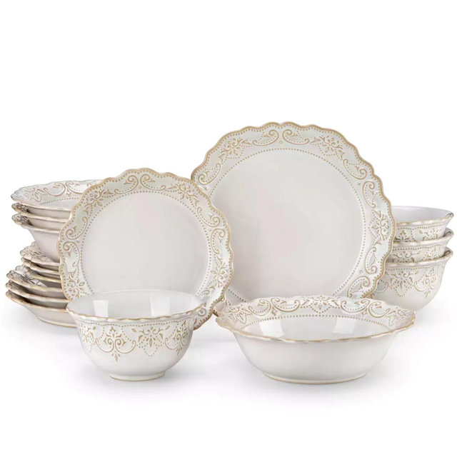 Giselle 16 Piece Dinnerware Set