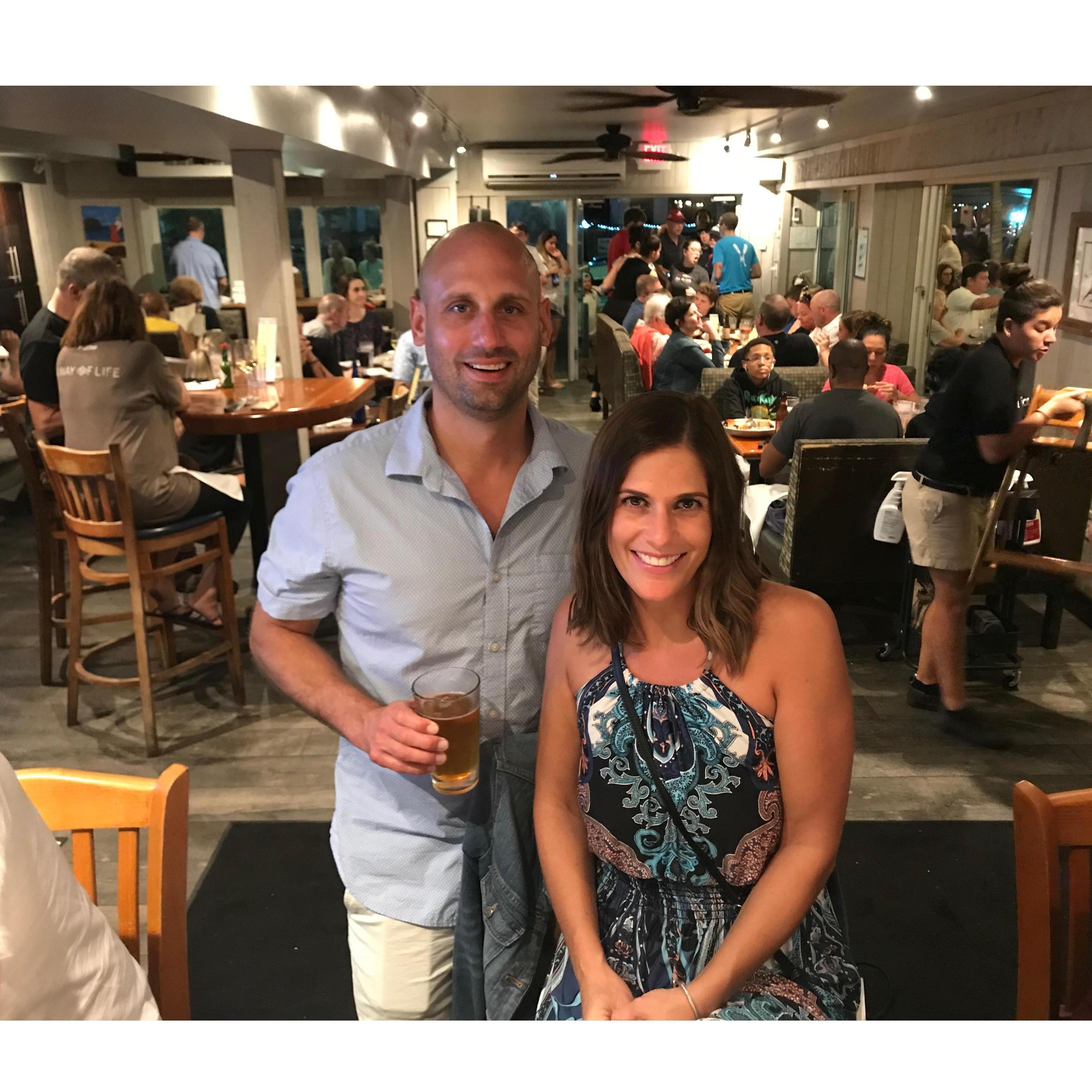 Our favorite restaurant in Fort Lauderdale Coconuts