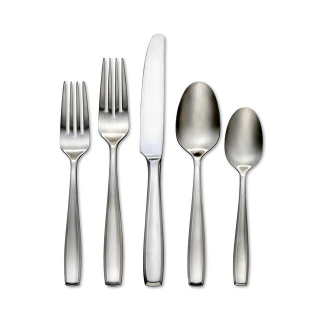 Harper 18/10 Satin Finish Flatware Set, 65 Piece