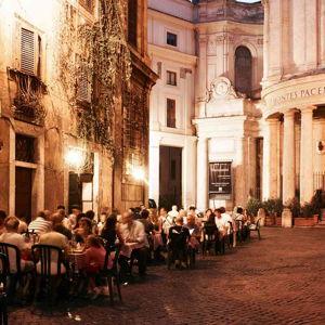 Dinner in Rome