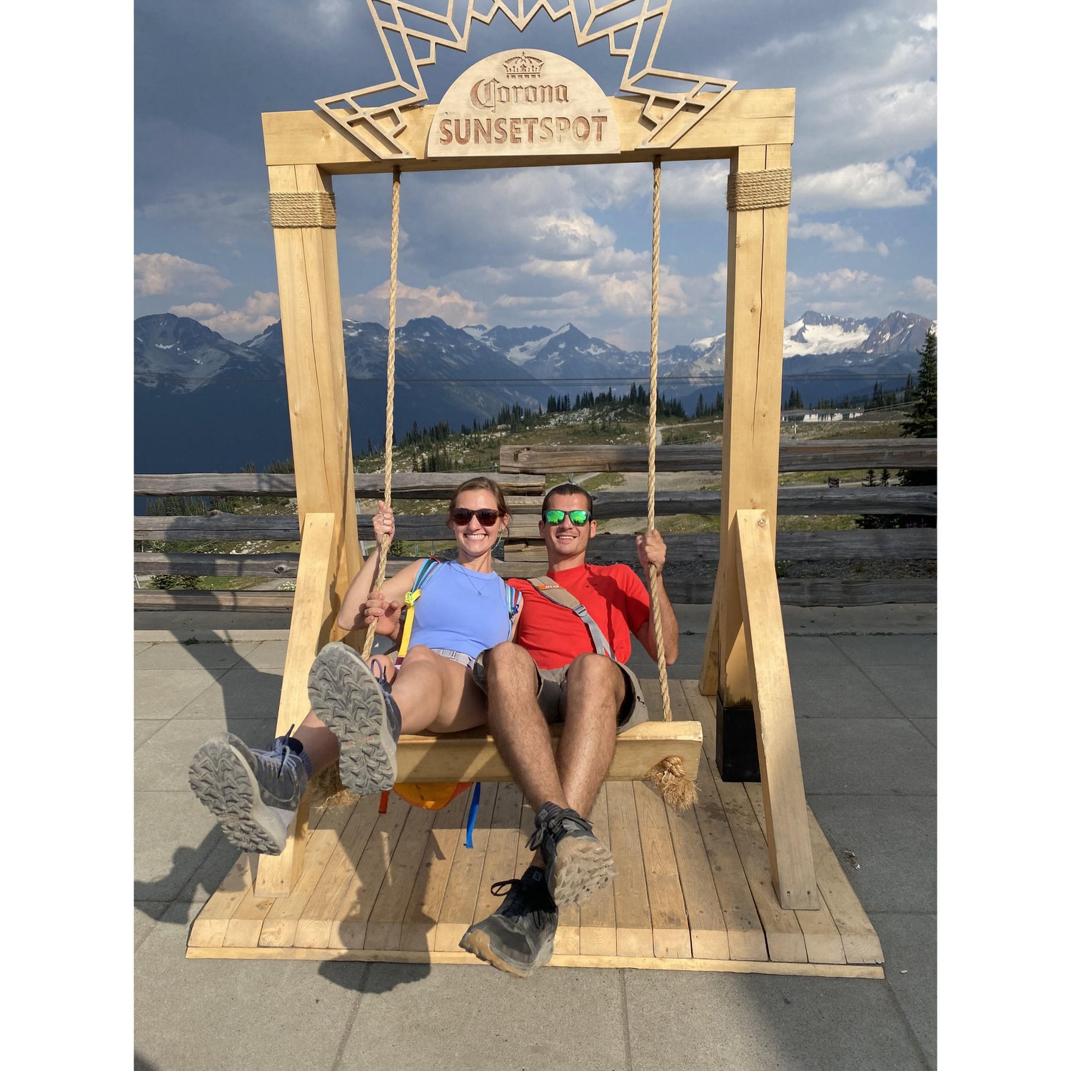 On top of Whistler!