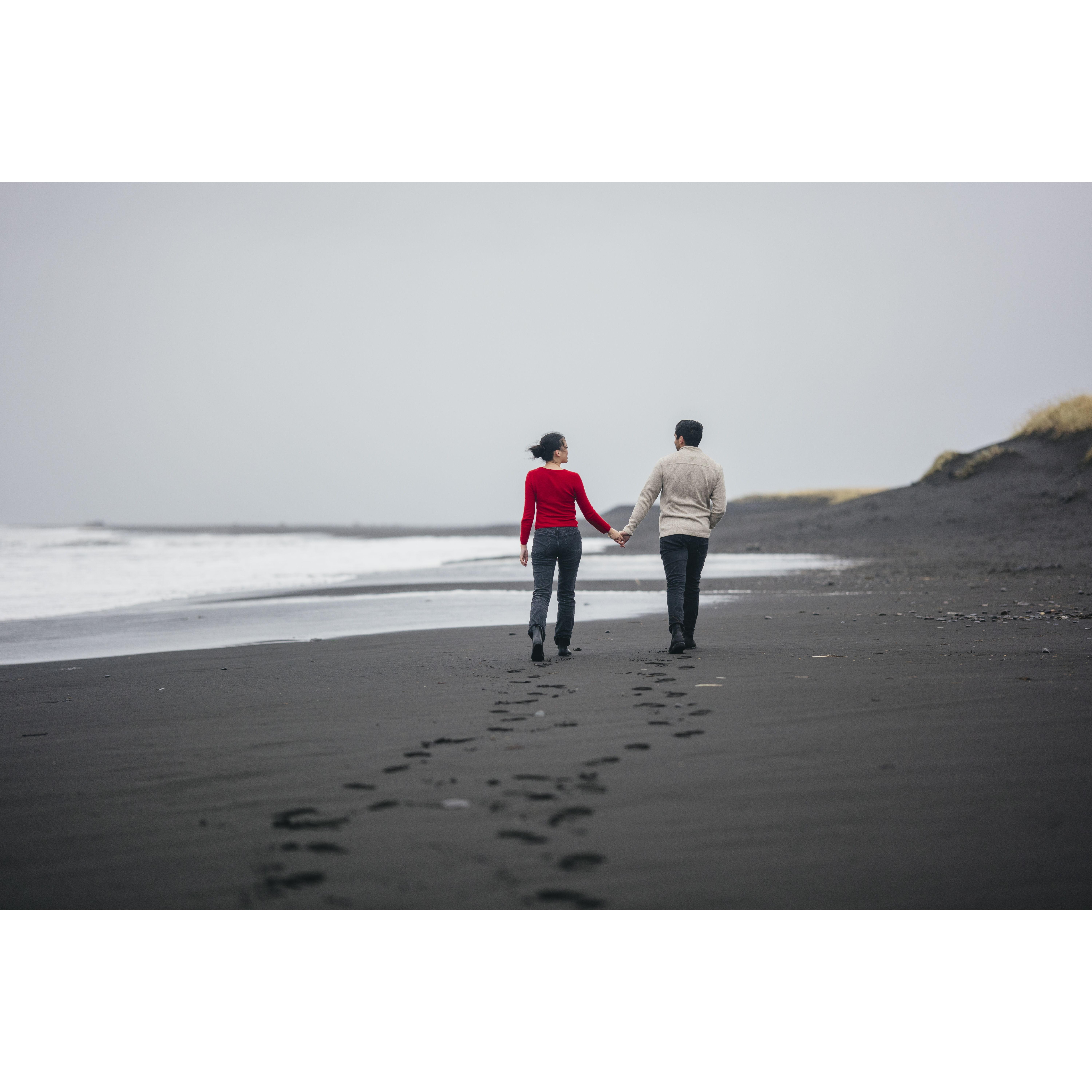Our engagement photos in Iceland.