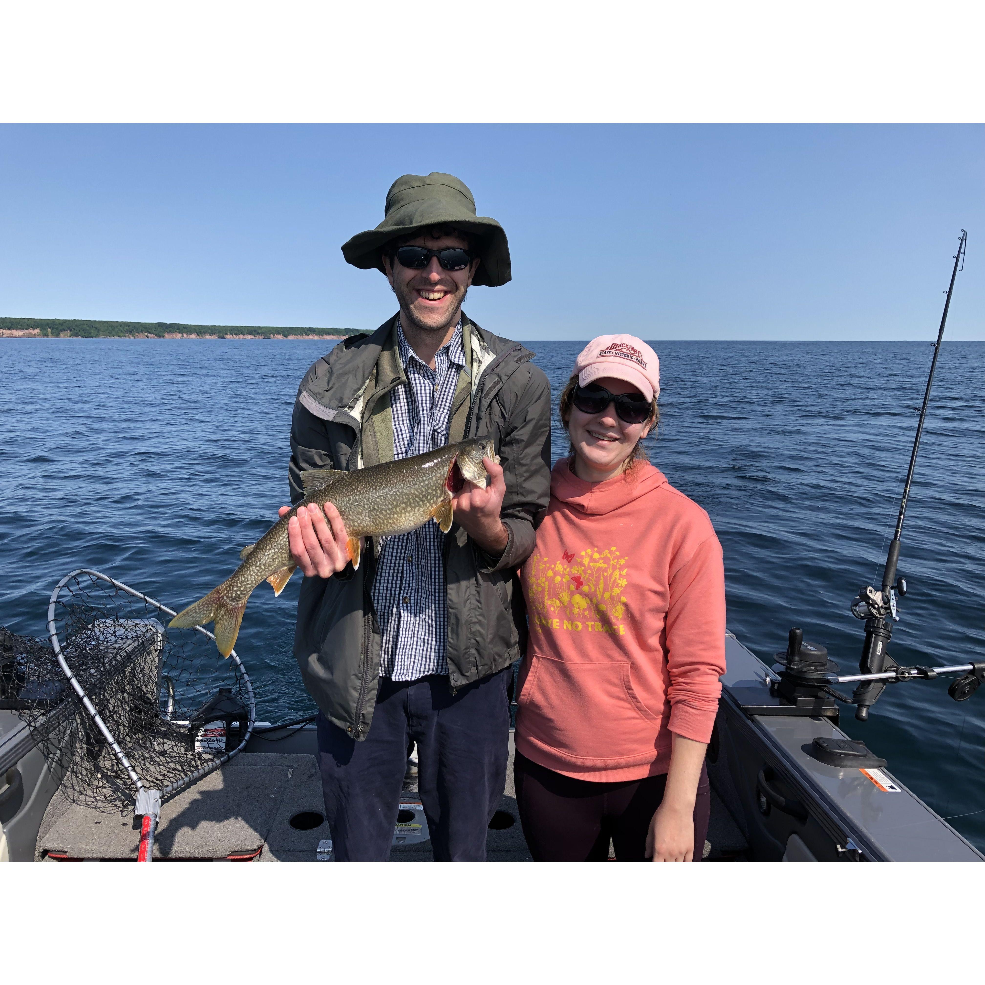 What a catch! Fishing on Lake Superior
