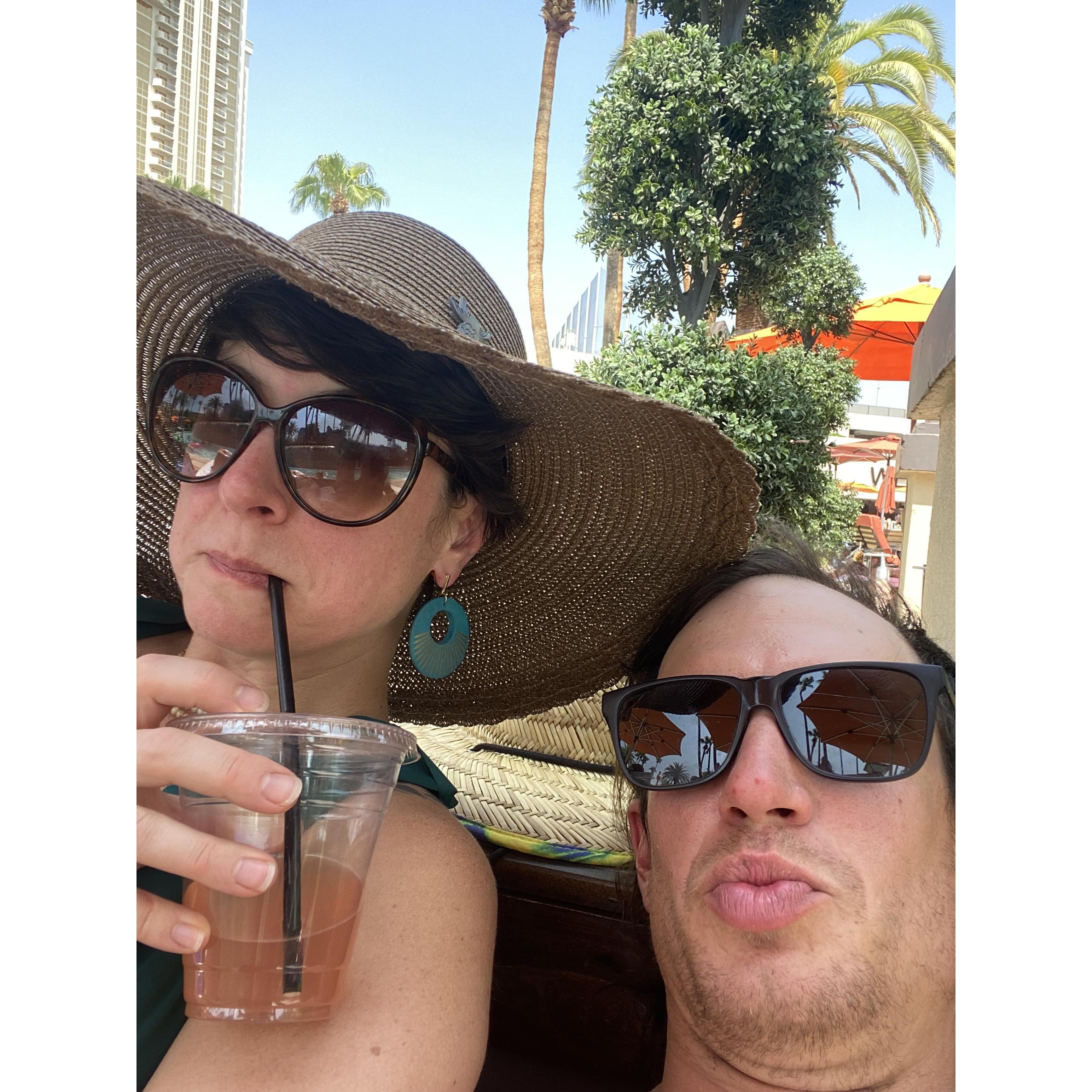 Pool day in Las Vegas, 2021