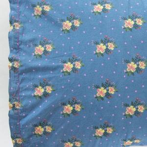 Mix & Match Cotton Pillowcase, Single - Green Retro Calico