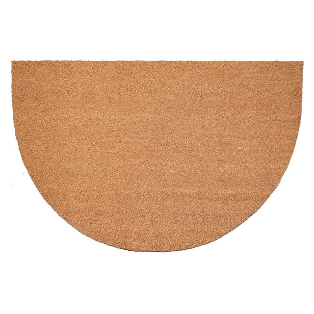 Calloway Mills 153552436HC Half Circle Natural Coir Doormat