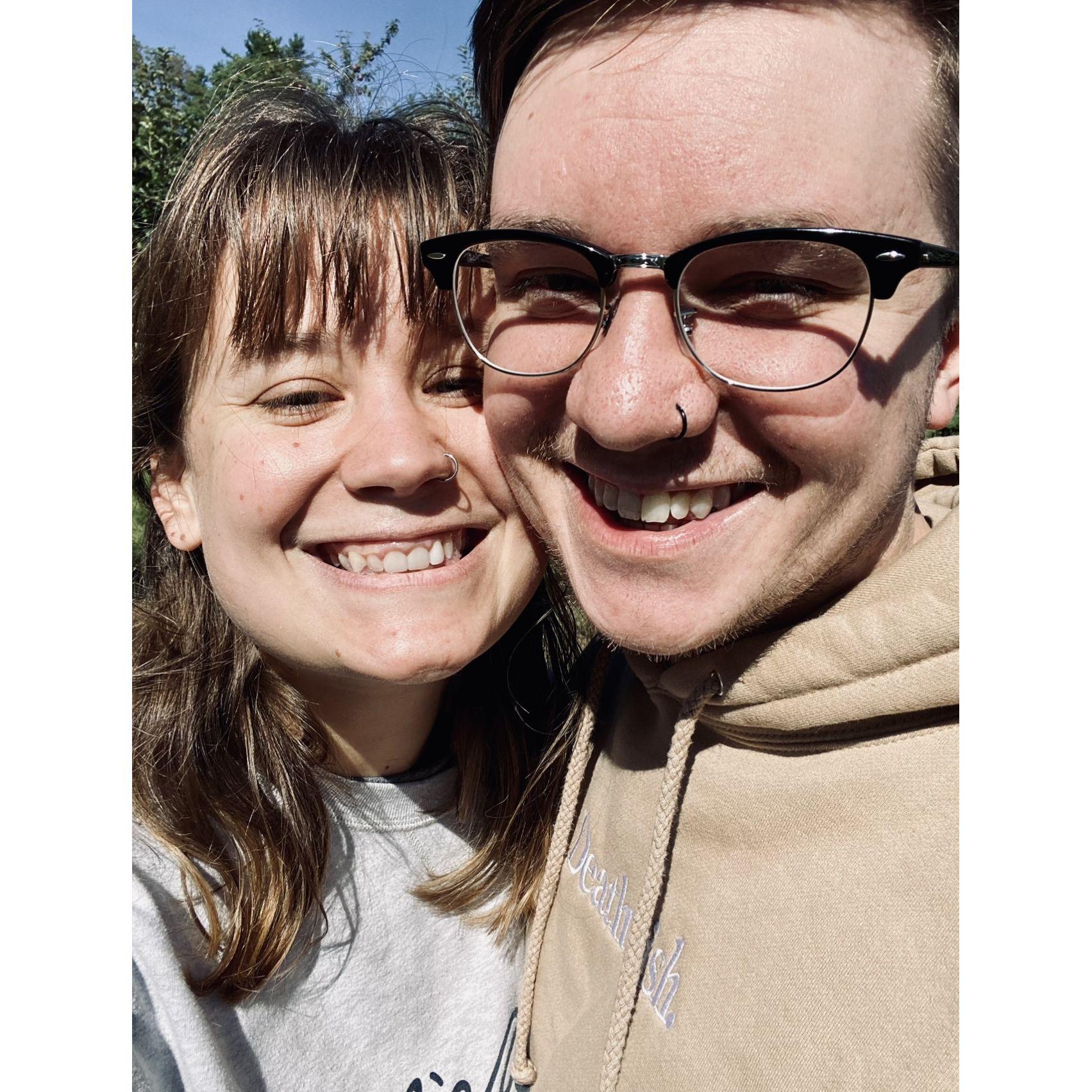 I'd pick you over and over again!
Apple Orchard Date!