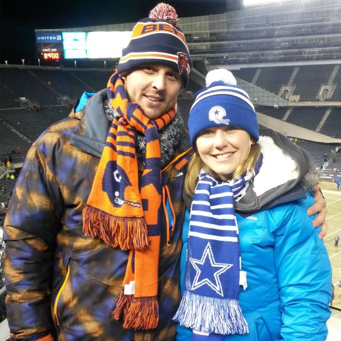 Cowboys vs. Bears game in Chicago!