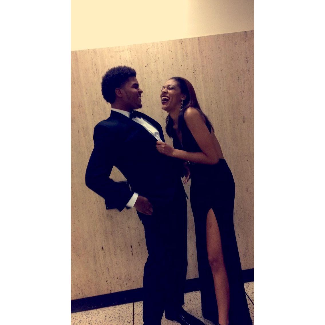 Got fancy for a ball!