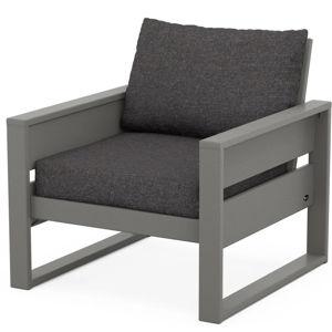 Eastport Club Chair - Stepping Stone / Ash Charcoal