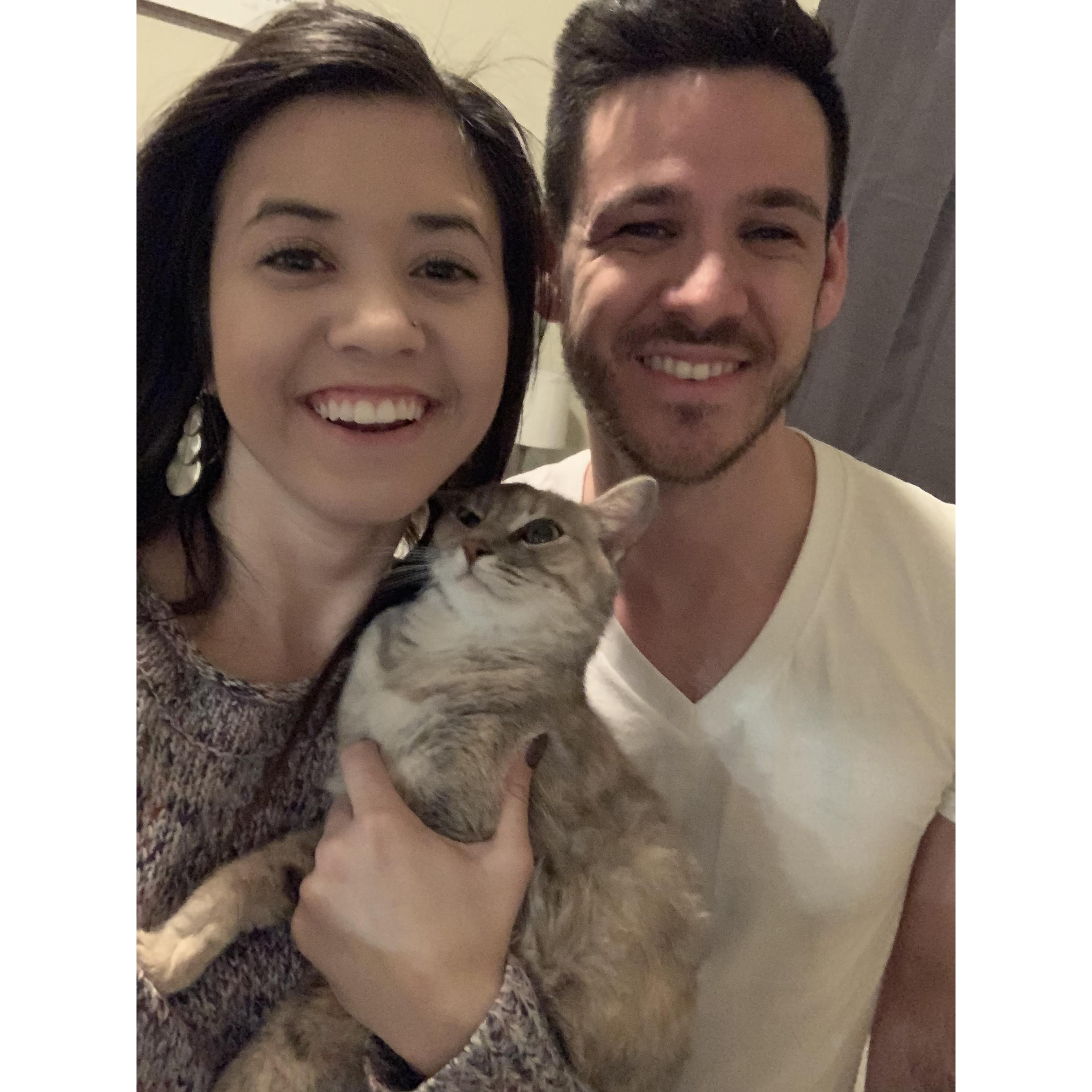 The day we adopted Callie, she didn’t like us yet