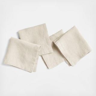 Marin Linen Cocktail Napkin, Set of 4