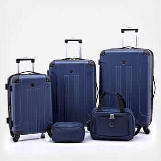 Chicago 5-Piece Hardside Rolling Luggage Collection