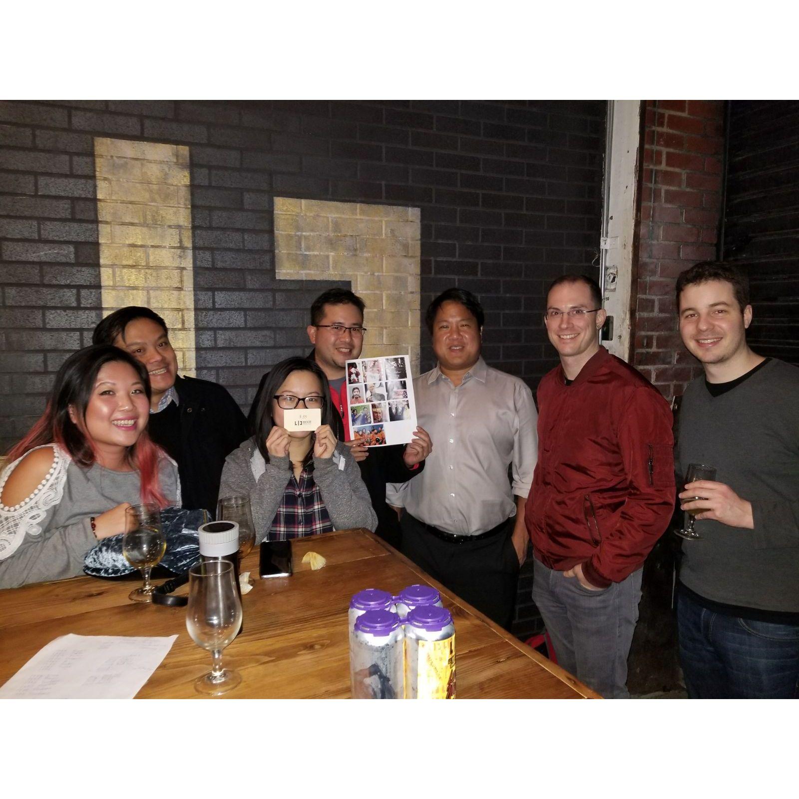 While living in Astoria we made many friends through trivia. Pearly is our pop culture expert!