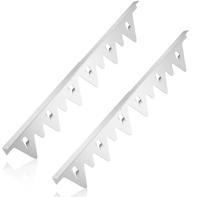 Stove Gap Covers Stainless Steel, 2Pack Retractable Length 13.8" to 27.5" Width 0.79", Heat-Resistant Stove Gap Filler & Range Trim Kit for Gaps Between Stove Top & Counter-Silver