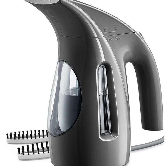 HiLIFE Steamer for Clothes, Portable Handheld Design, 240ml Big Capacity, 700W, Strong Penetrating Steam, Removes Wrinkle, for Home, Office and Travel(ONLY FOR 120V)(Black)