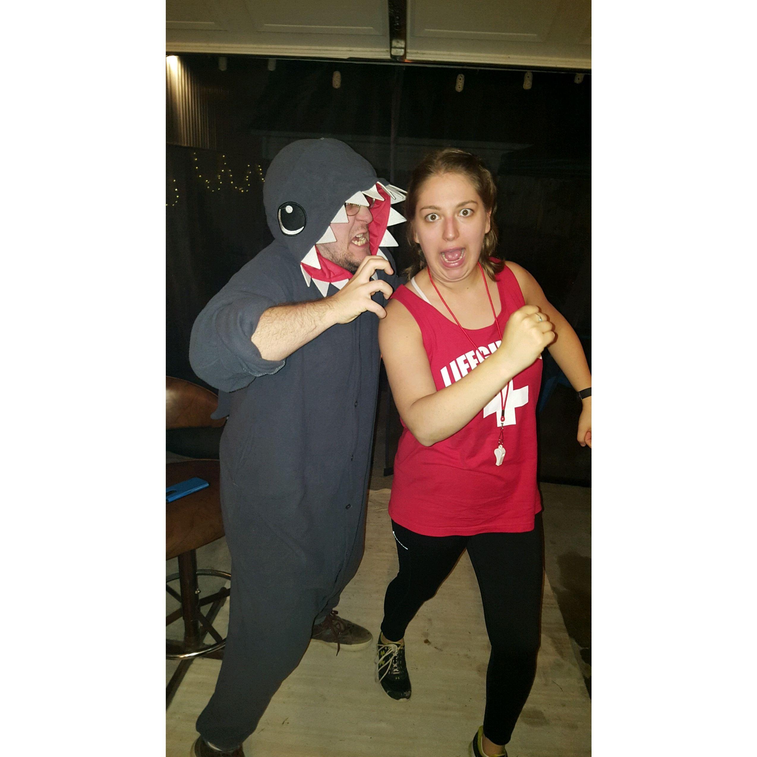 Costume from friend's horror movie-themed party!
