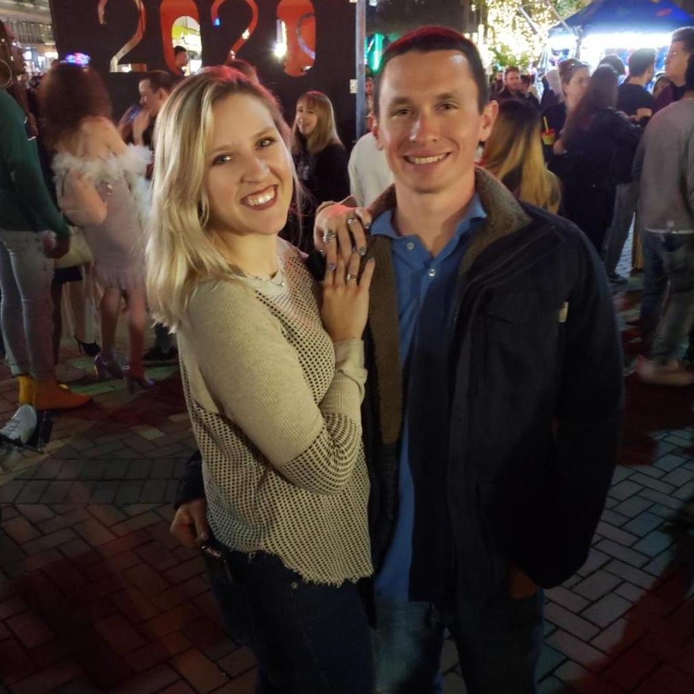 Bringing in our first new year together, we had no idea what 2020 had in store, some bad things but some great things too!