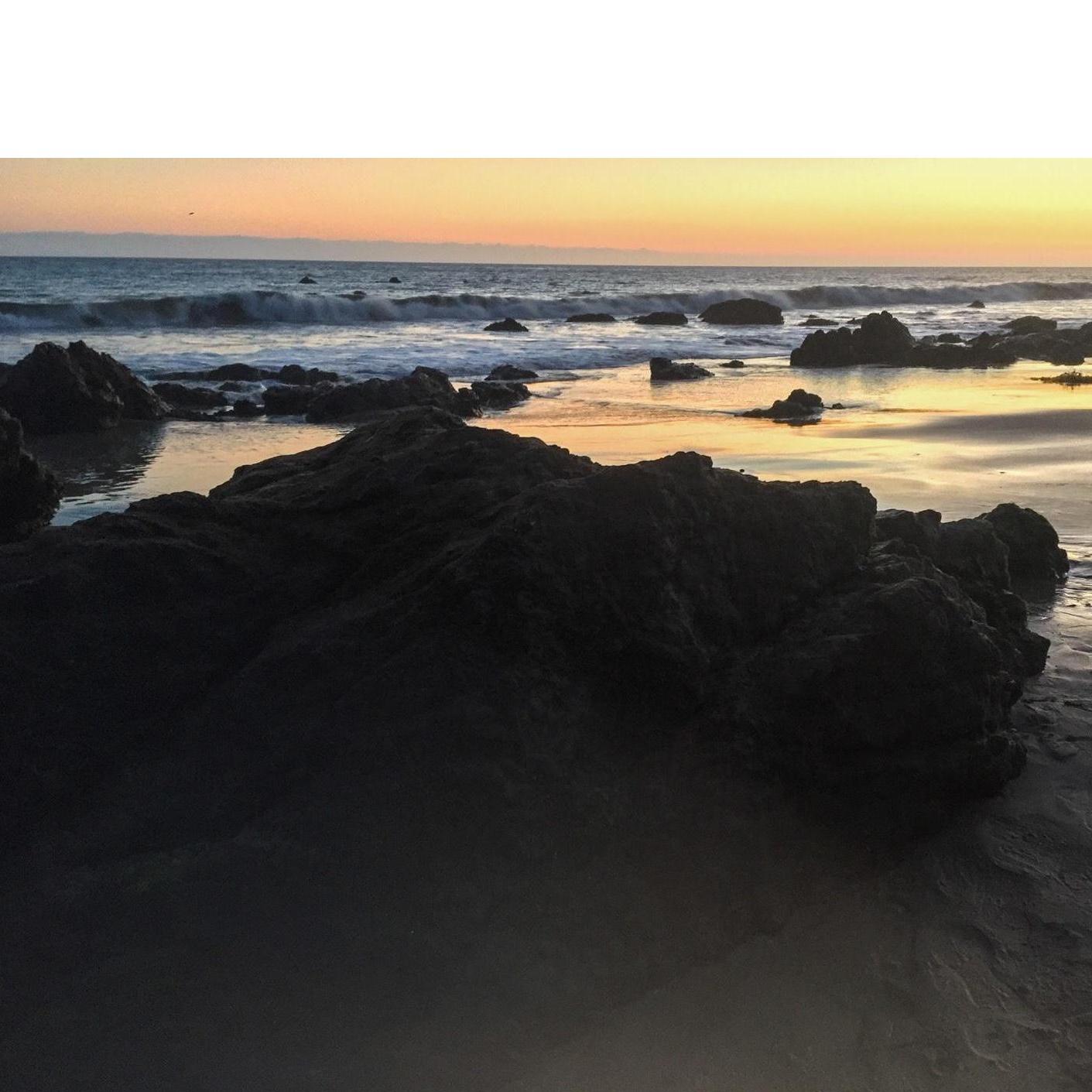 The proposal spot right at sunset!  Jeff sure did have amazing timing!