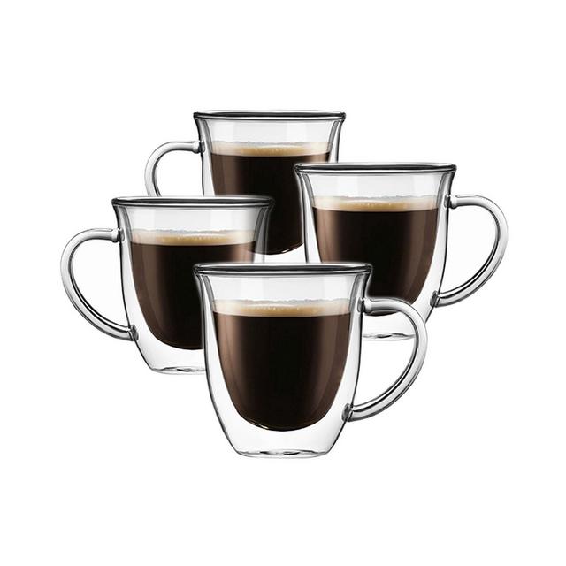 JoyJolt Serene Double Wall Insulated Glasses, Set of 4