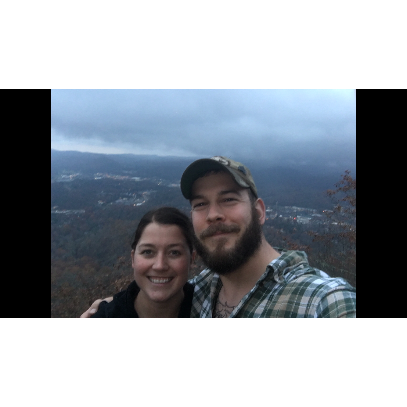Our first vacation together in Boone, NC