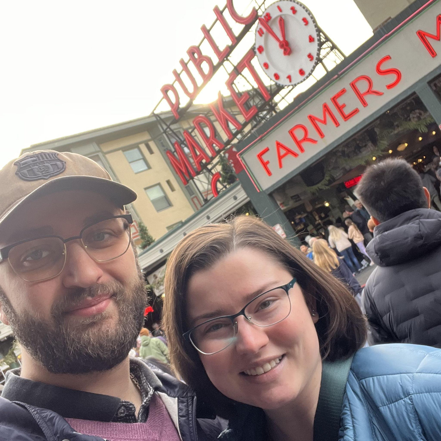 Our first trip to Seattle to visit Erin's family