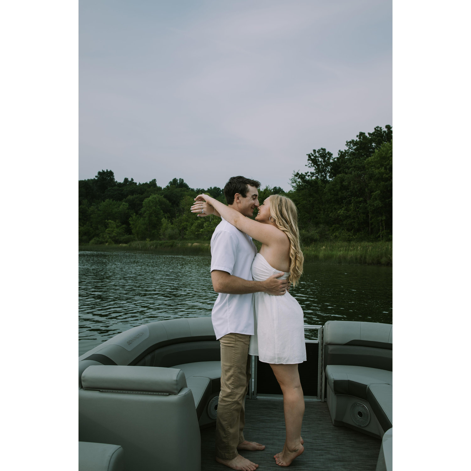 Our Engagement Photoshoot on the Lake