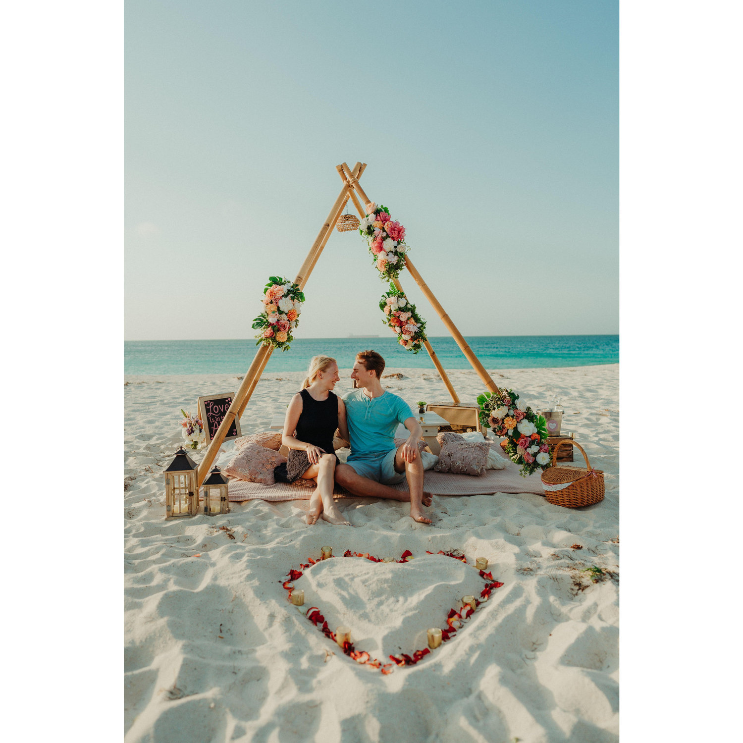 Our engagement in Aruba!