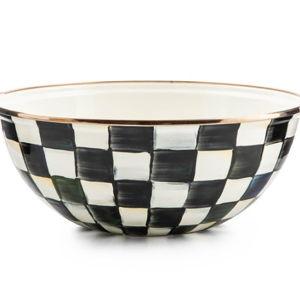 Mackenzie Childs Courtly Check Medium Everyday Bowl