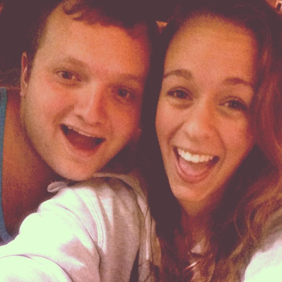 This is one of the first times we hung out. Daniel looks like a baby!