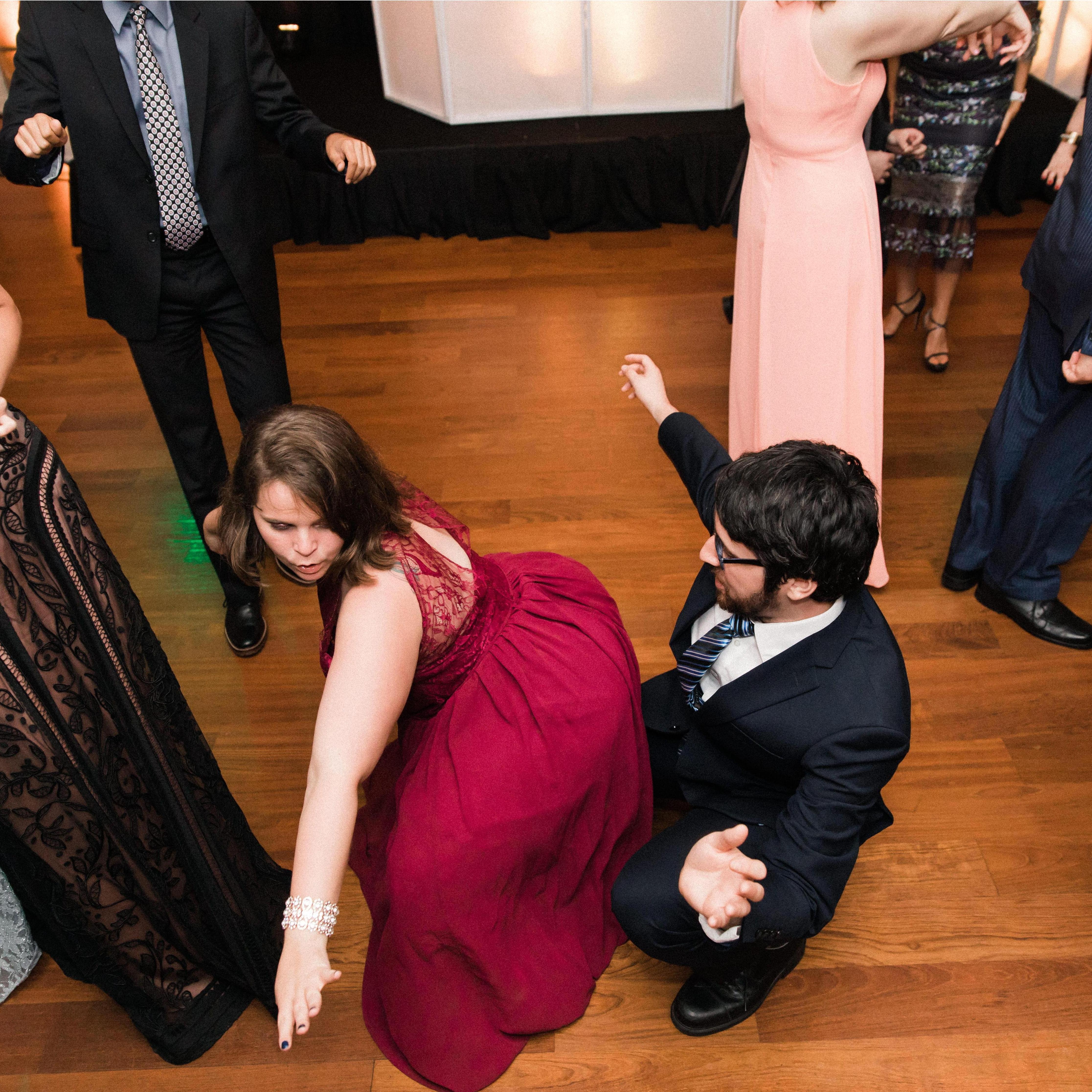 Our first wedding together, you can expect more of this