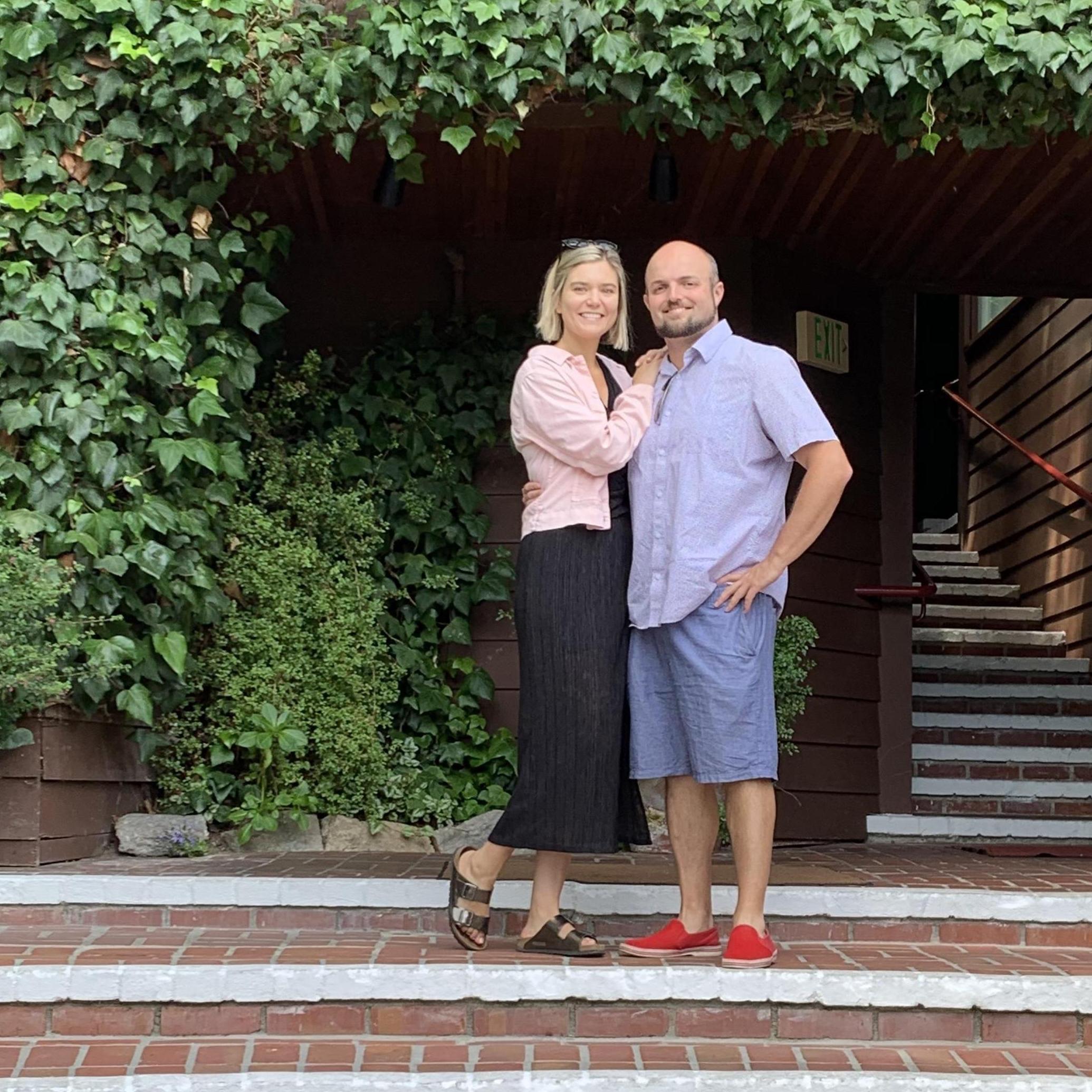 The day we picked our venue!