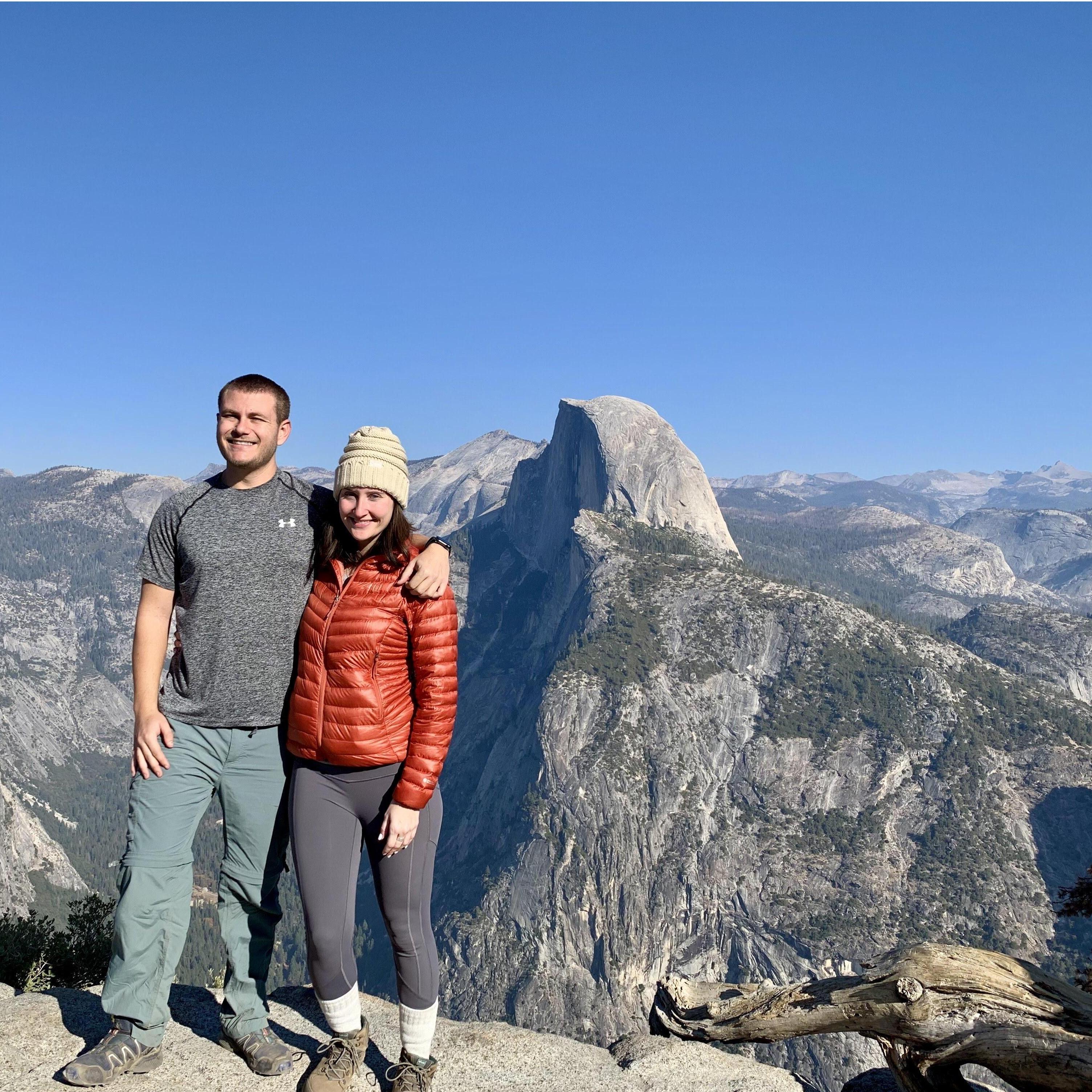 Erin's first trip to Yosemite!