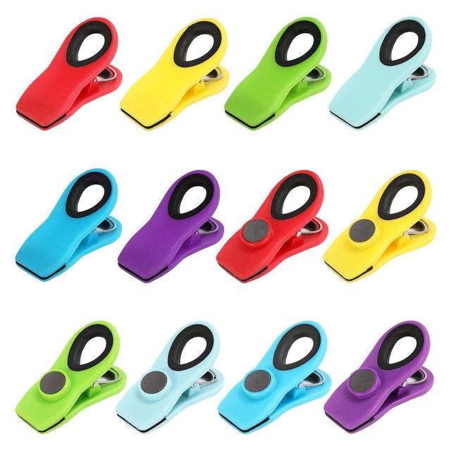 Bag Clips with Magnet, 12 Pack