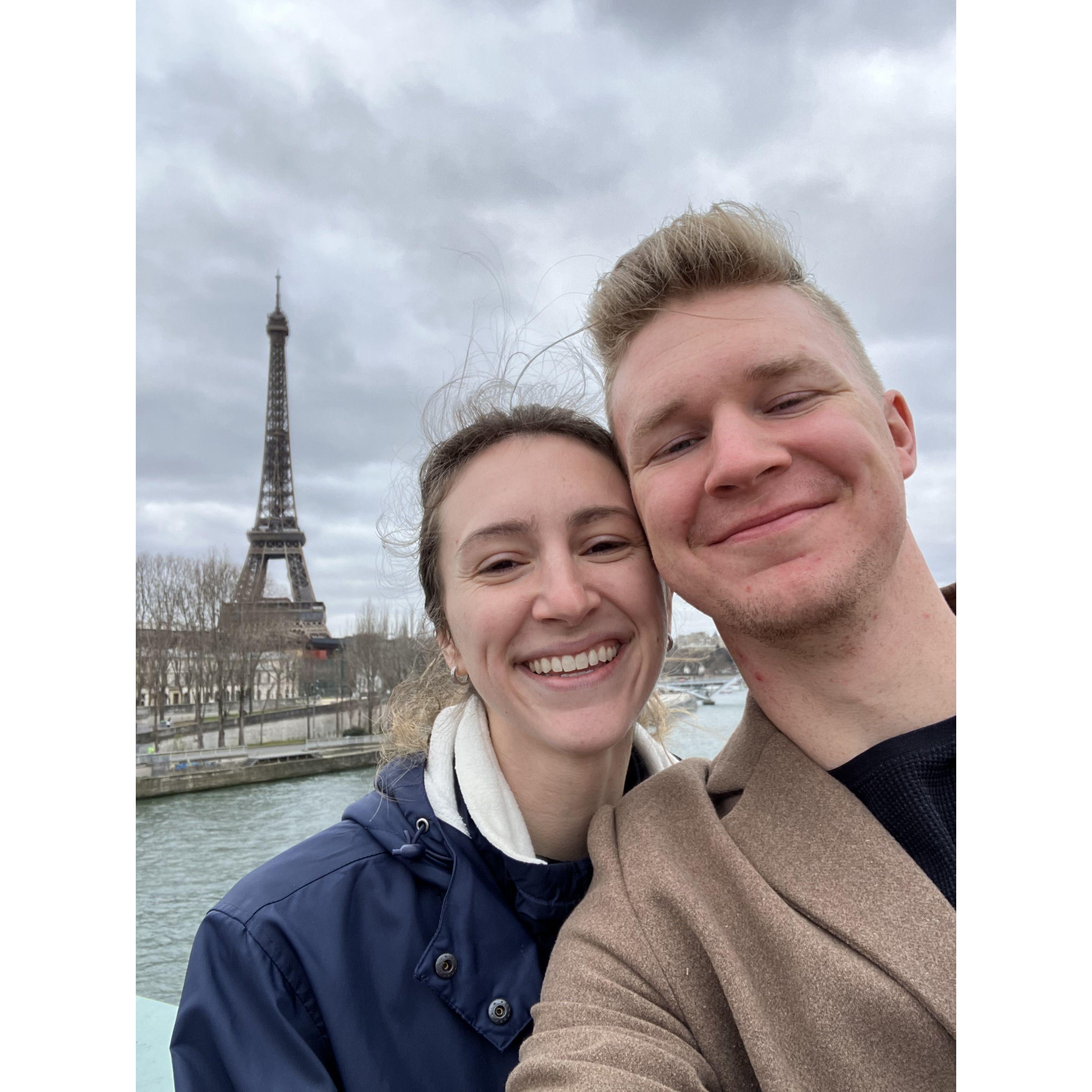 Mack was working in a lab in Grenoble so we had a few months of exploring around France