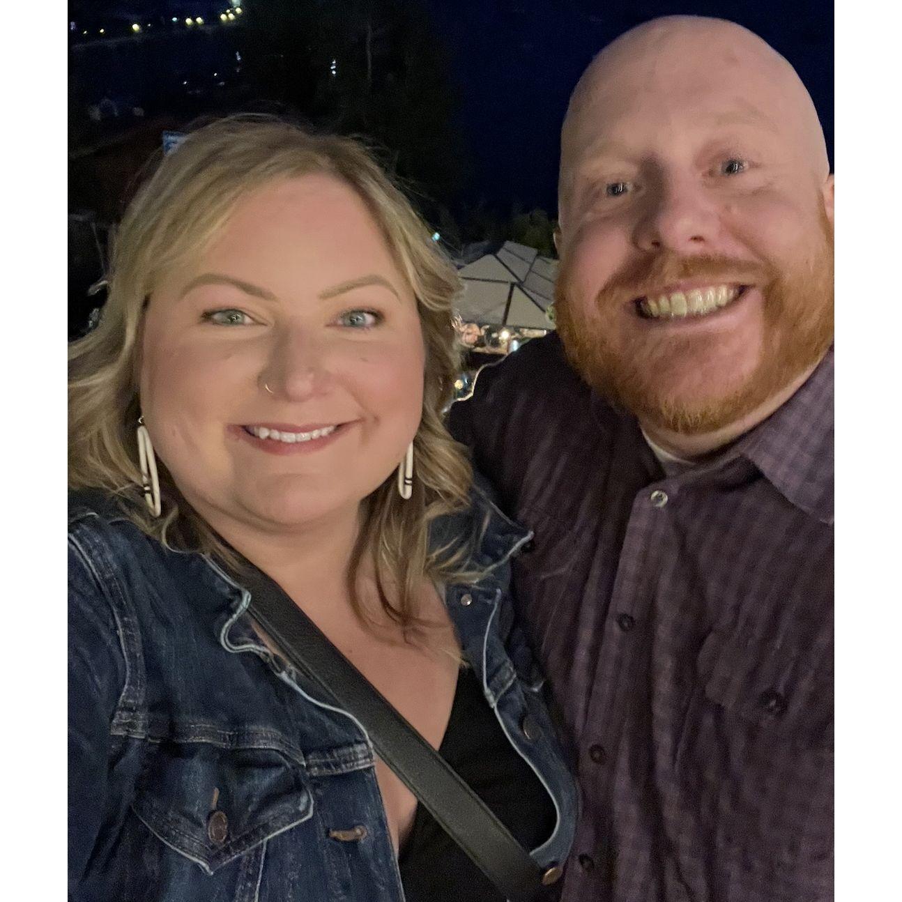 Right after his proposal on Lake Tahoe