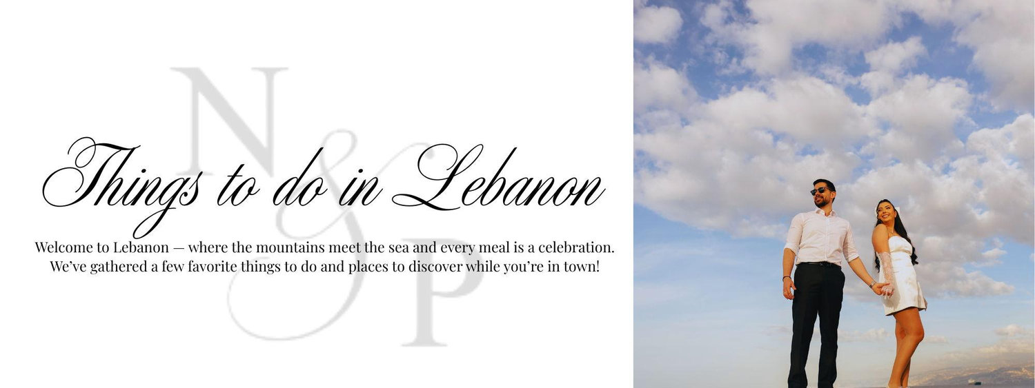 The Wedding Website of Nader Abou Mrad and Perla Khattar