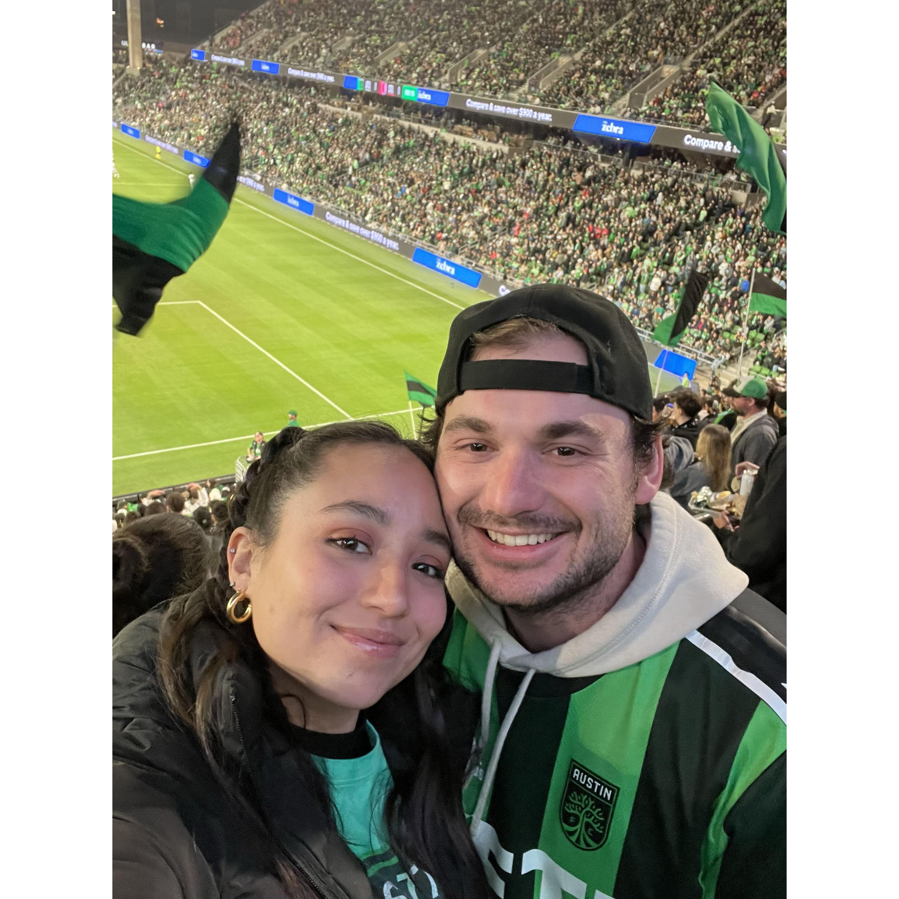 Austin FC game.