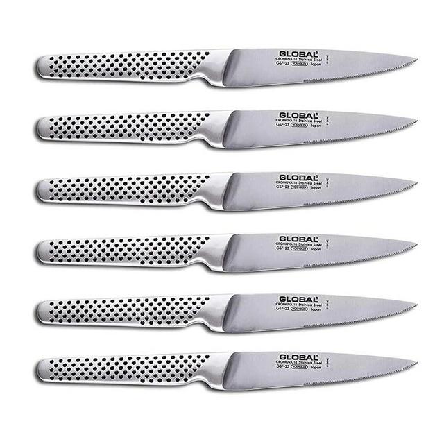 Global 6 Piece Steak Knife Set