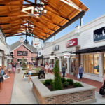 Shopping at Merrimack premium Outlets