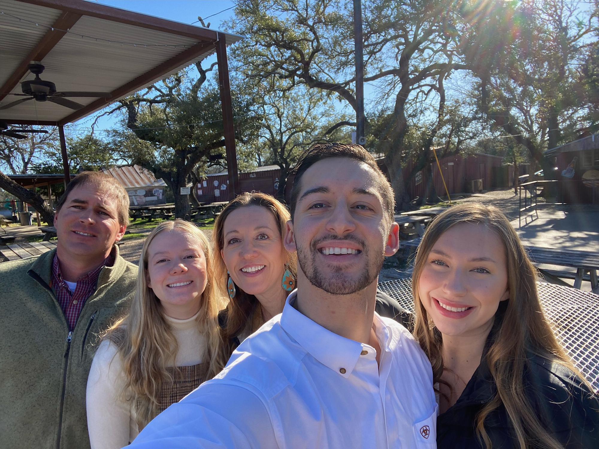 Family Christmas in Texas