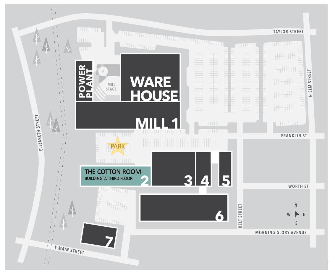 For those driving, there will be signage around the building on the day-of to direct you to park in the back parking lot. Here is a map to help. You can leave your car on campus over night if needed.