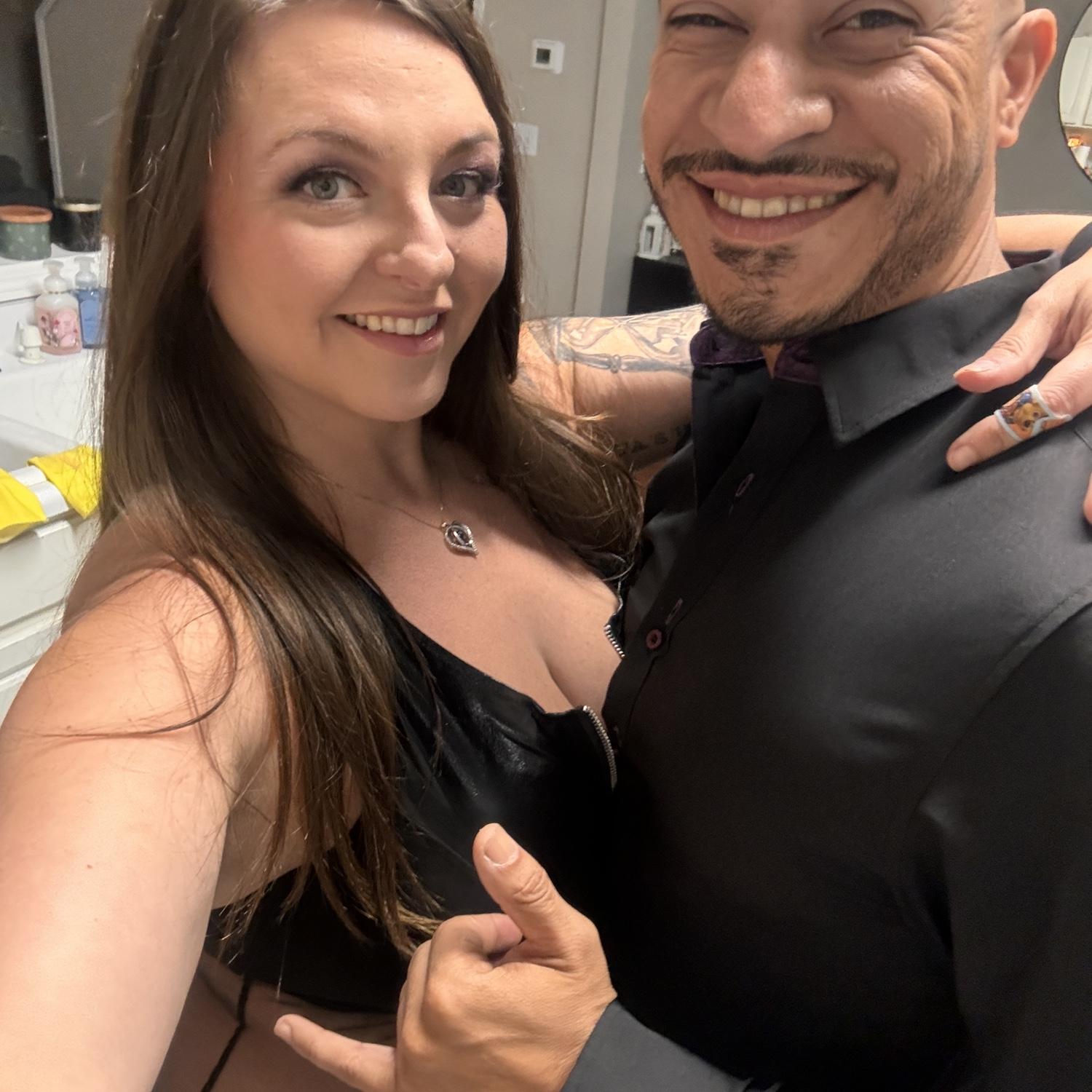 Mom and dad night out.