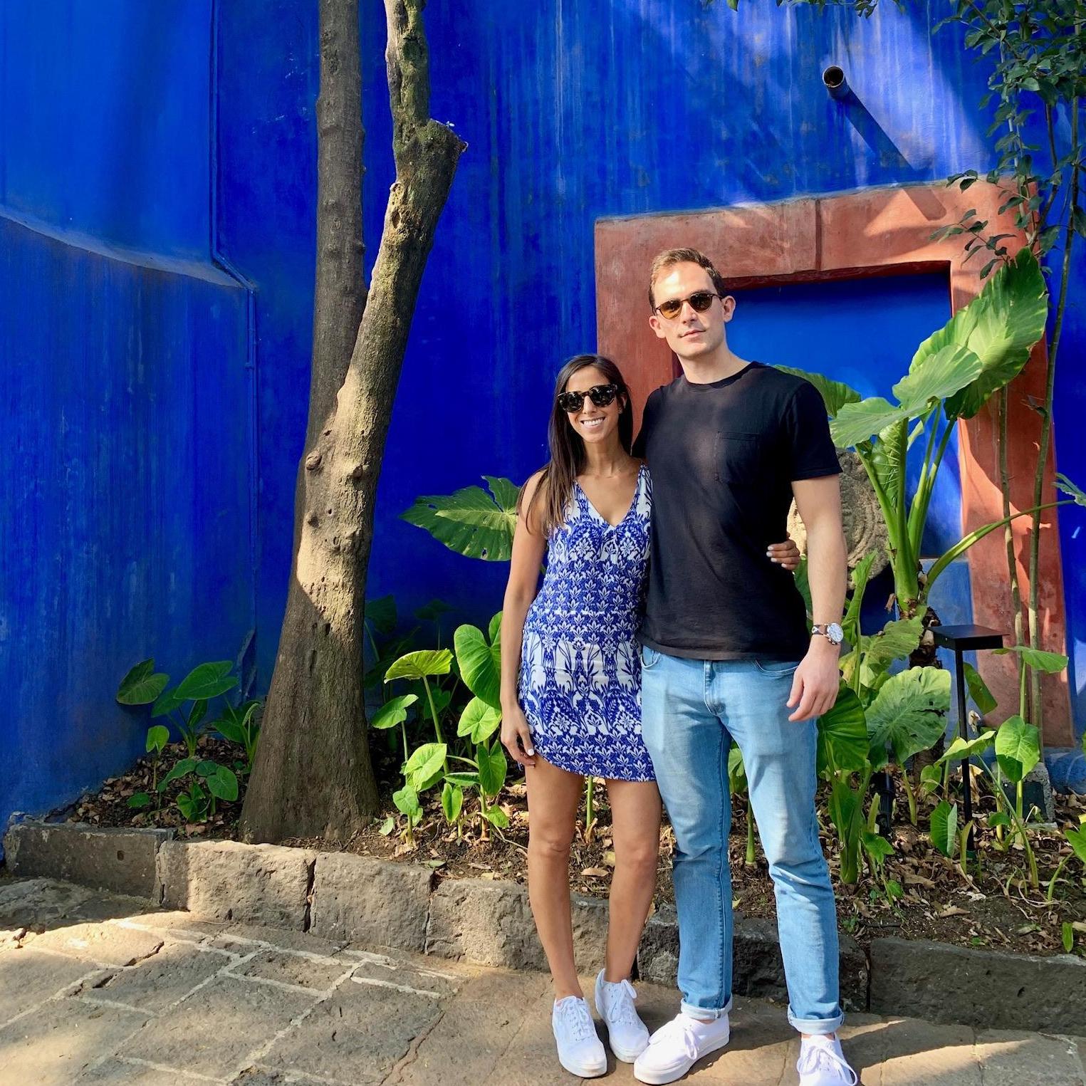 At the Frida Kahlo Museum in Mexico City (2019)