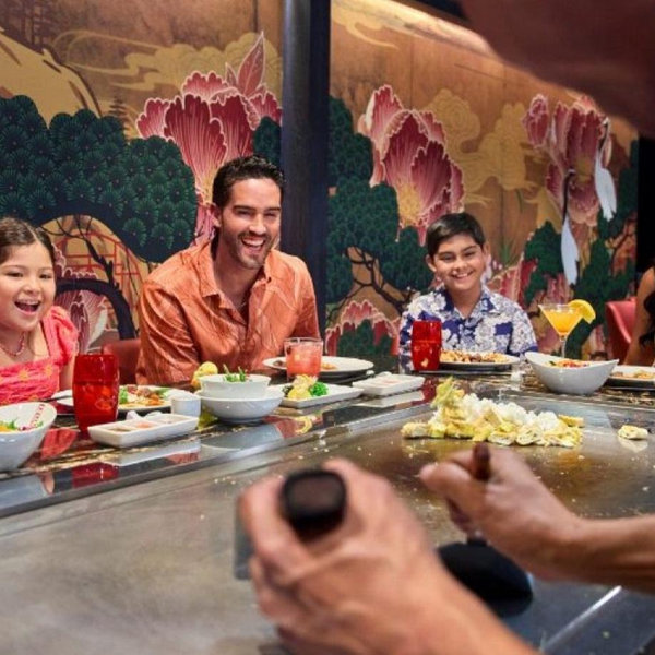 DINNER ON SHIP: Izumi Hibachi