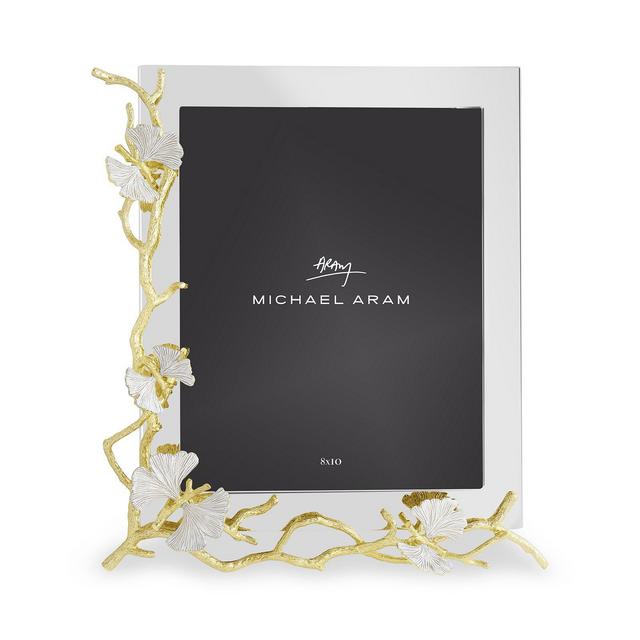 Michael Aram Butterfly Ginkgo Gold Reflective Frame, 8" x 10"