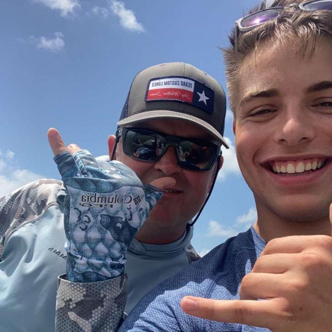 Dad met Ben in Rockport for fishing during his freshman year at TAMU Corpus Christi.