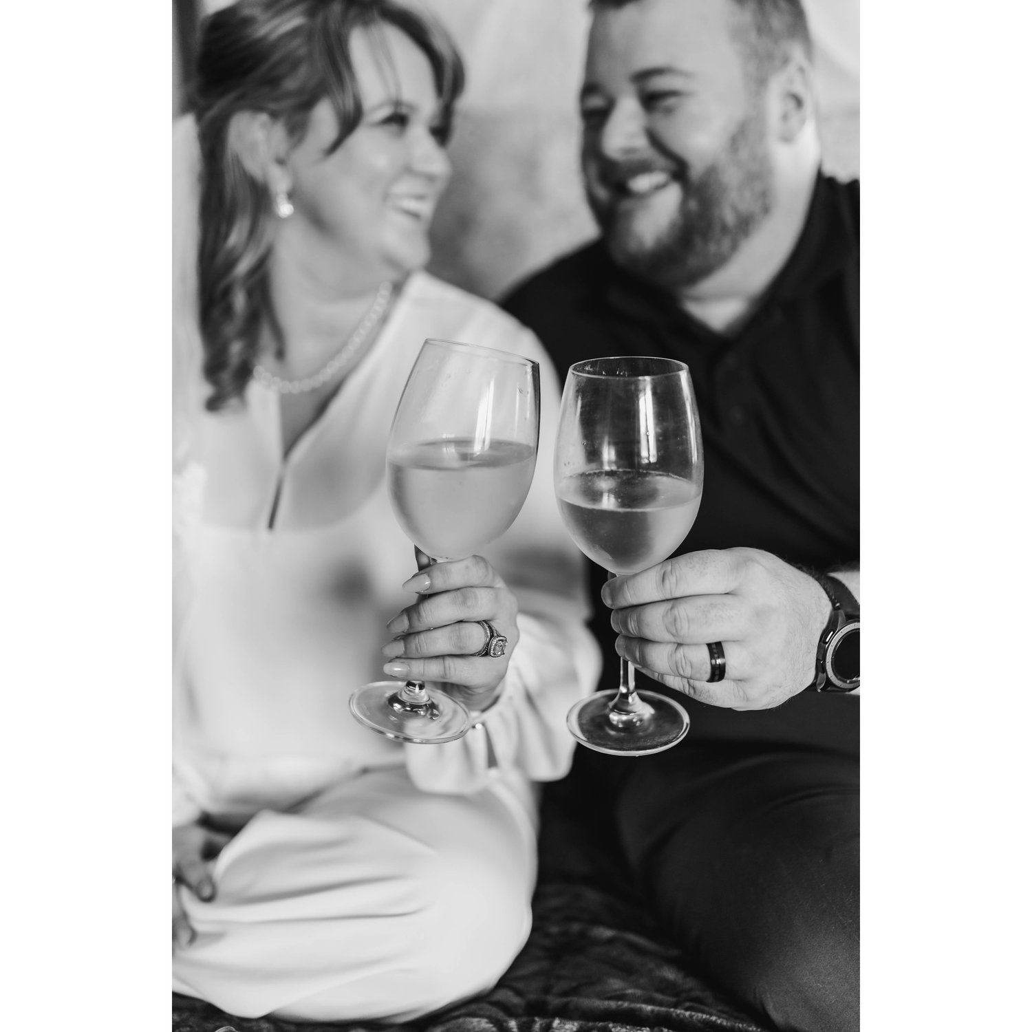 First Toast as Mr. and Mrs.