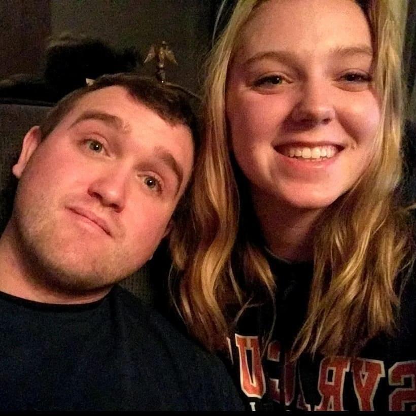 One of the first photos taken together after we met